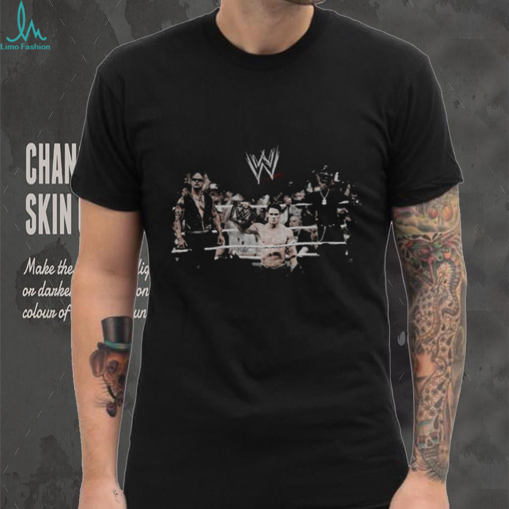 Wrestling Is Real John Rock Travis WWE shirt