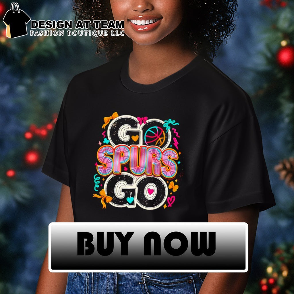 San Antonio basketball fan apparel Go Spurs Go shirt