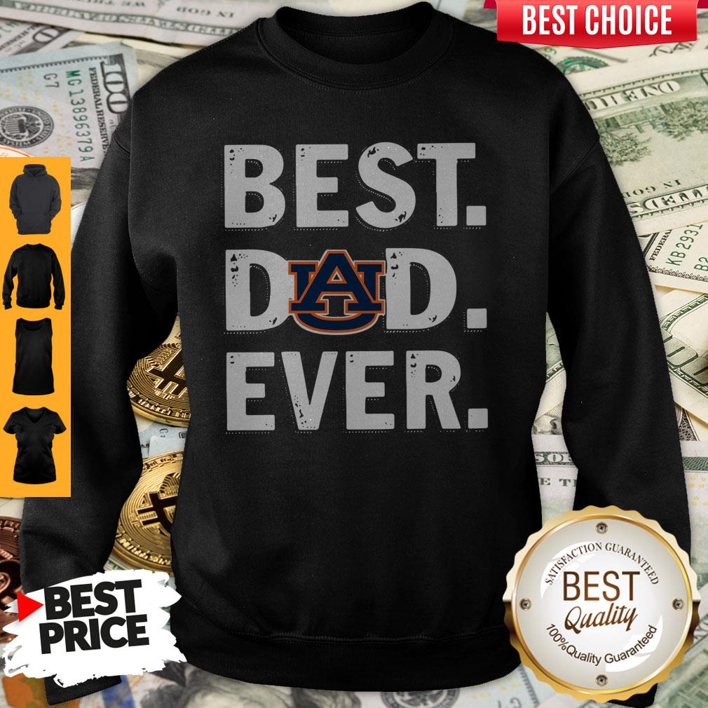 Auburn Tigers Best Dad Ever Happy Father’S Day Shirt