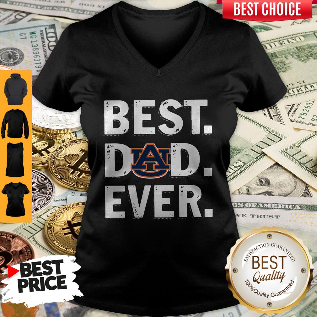 Auburn Tigers Best Dad Ever Happy Father’S Day Shirt