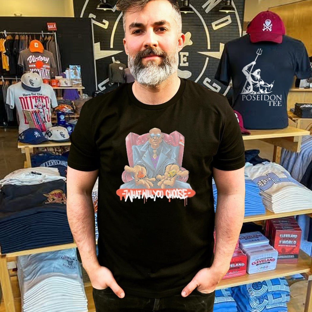 B.different What Will You Choose Make Your Choice Graffiti T-shirt