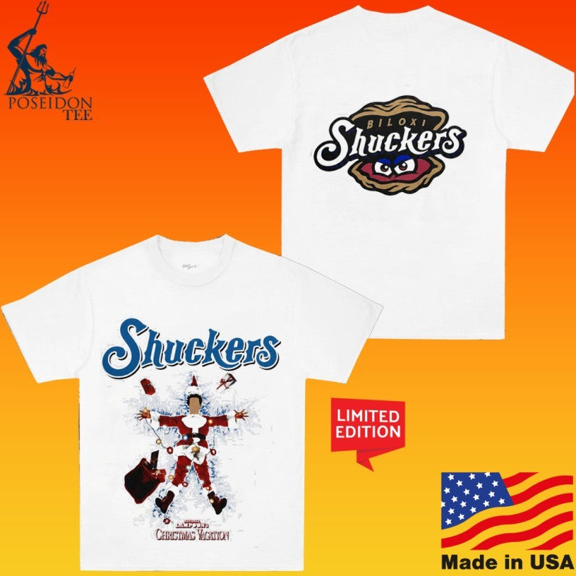 Biloxi Shuckers 2026 Christmas In July T-shirt