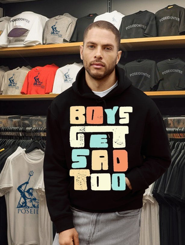 Boys Get Sad Too Summer Logo T-shirt