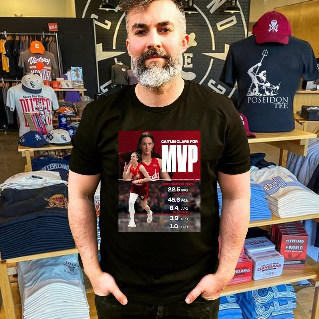 Caitlin Clark For Mvp 2026 Season Stats T-shirt