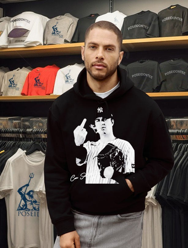 Cam Schlittler Smoking Finger Middle T-shirt