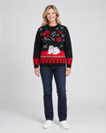 Pretty Kitty! Small, Christmas sweater