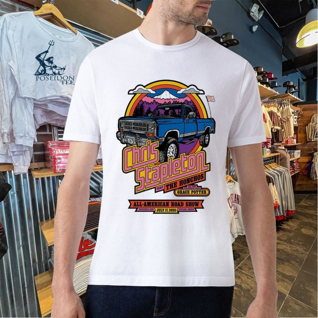 Chris Stapleton In Portland Or On July 17 2026 Tour T-shirt