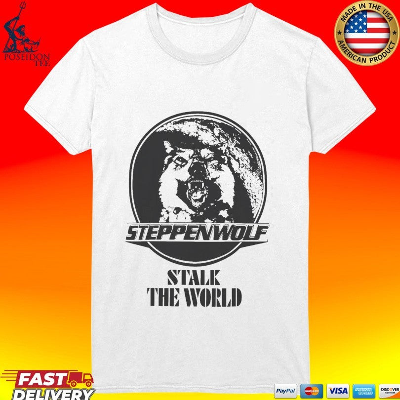 Christopher Mintz-plasse Steppenwolf Stalk The World T-shirt