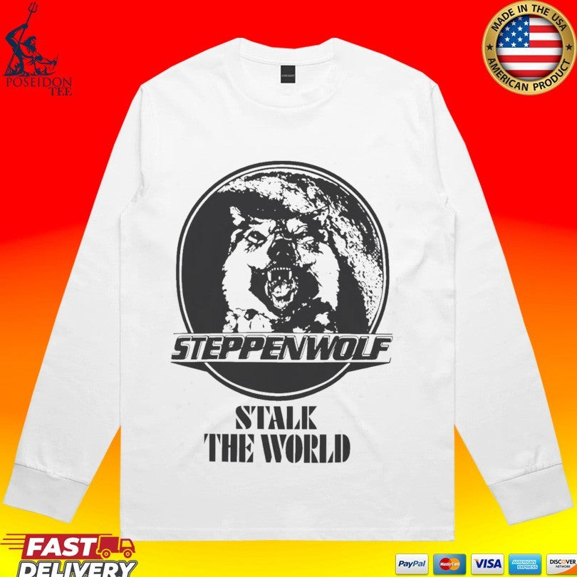 Christopher Mintz-plasse Steppenwolf Stalk The World T-shirt