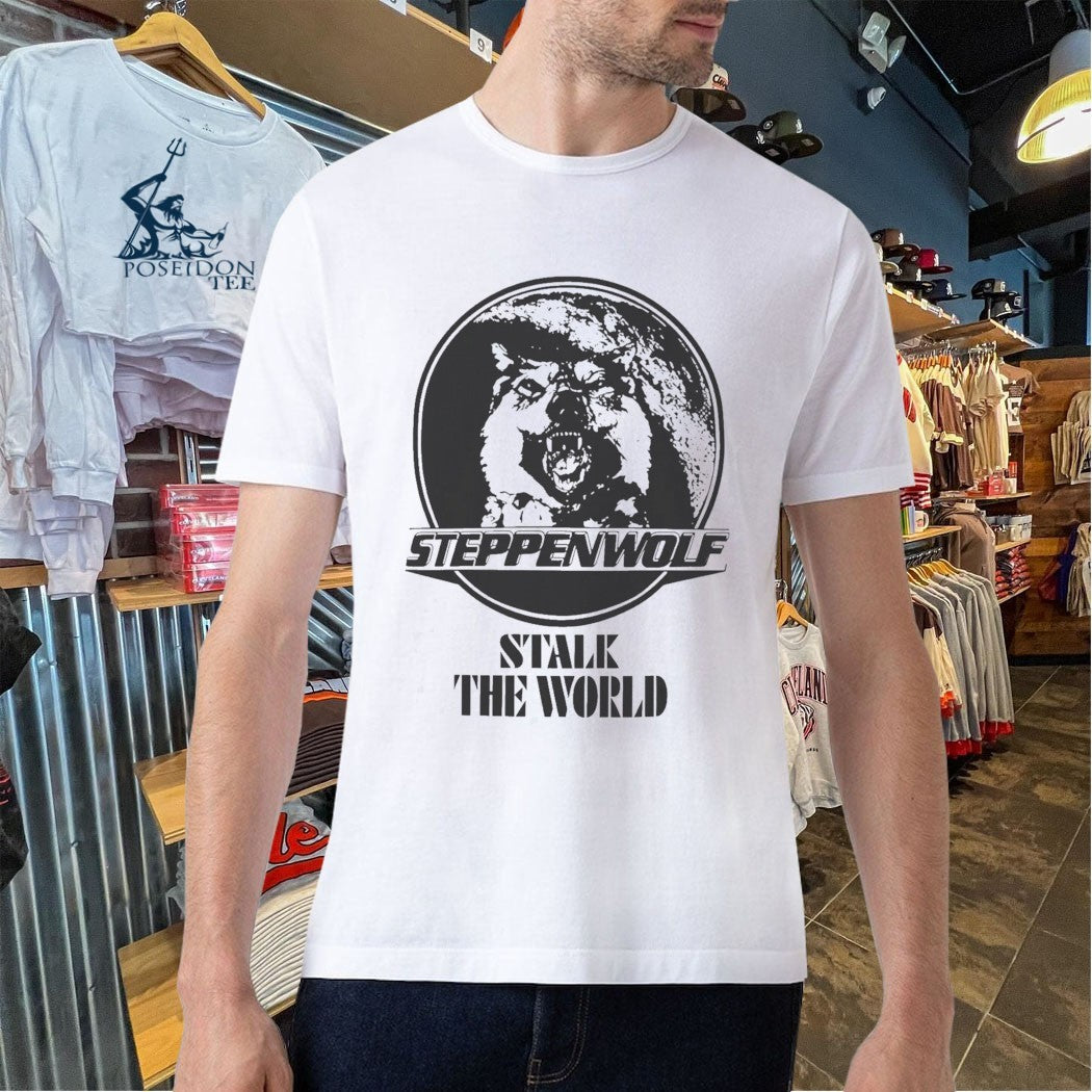 Christopher Mintz-plasse Steppenwolf Stalk The World T-shirt