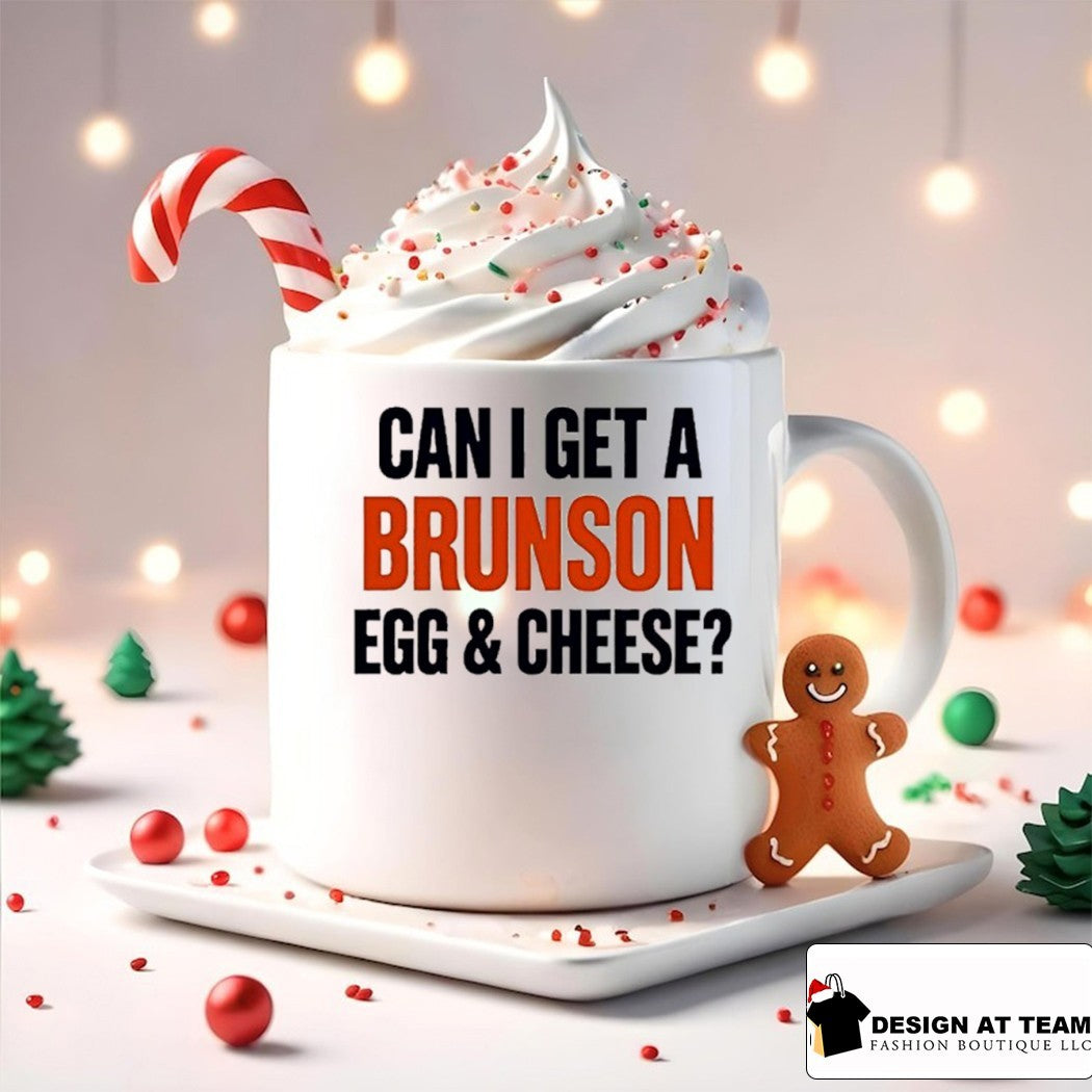 Jalen Knicks quote can I get a Brunson egg and cheese shirt
