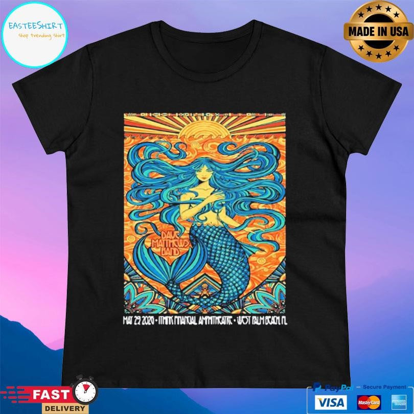 Dave Matthews Band May 29 2026 In West Palm Beach Fl T-Shirts