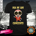 Dia De Los Concerts Day Of The Dead Sugar Skull Shirt