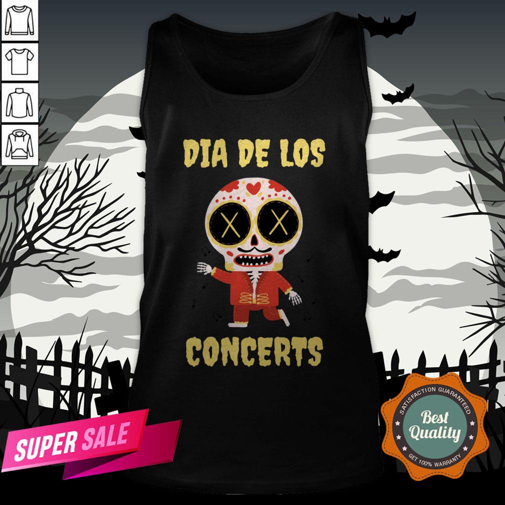 Dia De Los Concerts Day Of The Dead Sugar Skull Shirt