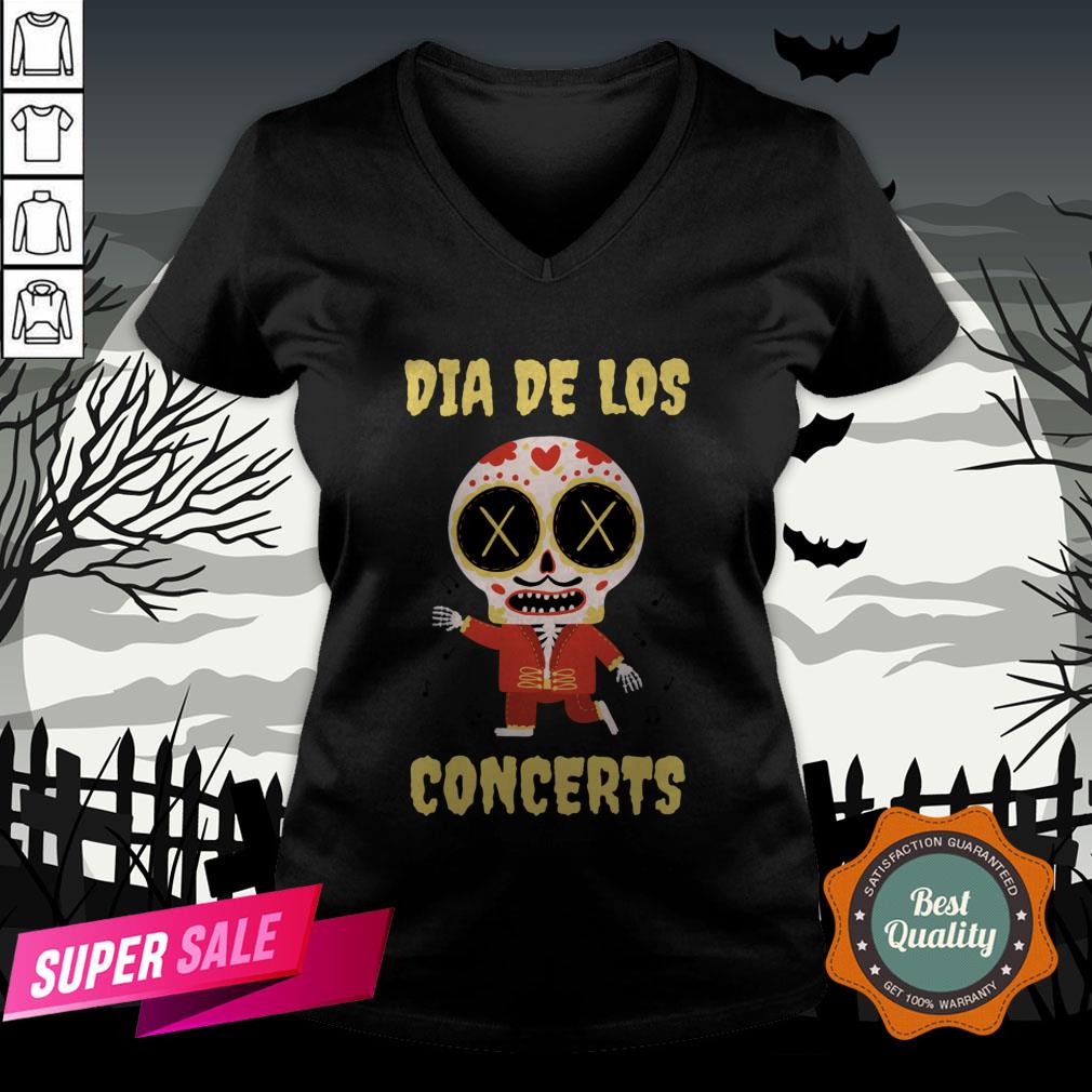 Dia De Los Concerts Day Of The Dead Sugar Skull Shirt