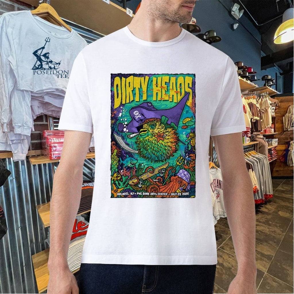 Dirty Heads Pnc Bank Arts Center In Holmdel Nj July 23 2026 T-shirt