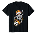 Halloween Skeleton Soccer Teens Unisex T-shirt, Sweatshirt, Hoodie (1)