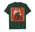 Pembroke Corgi Dog Japanese Art Samurai Ukiyo-E Unisex T-shirt, Sweatshirt, Hoodie (1)