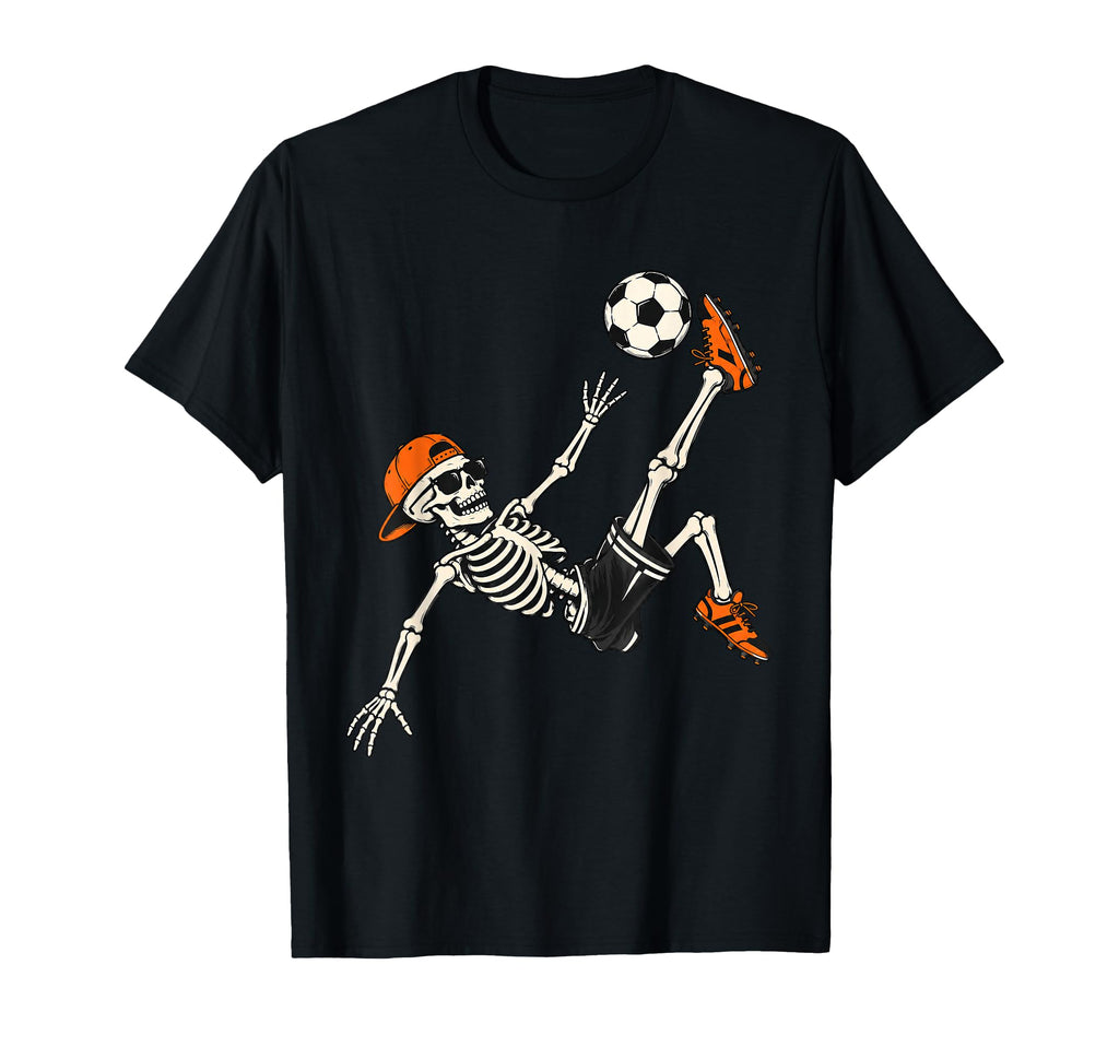 Soccer Skeleton Halloween Spooky Sport Boy Unisex T-shirt, Sweatshirt, Hoodie (1)