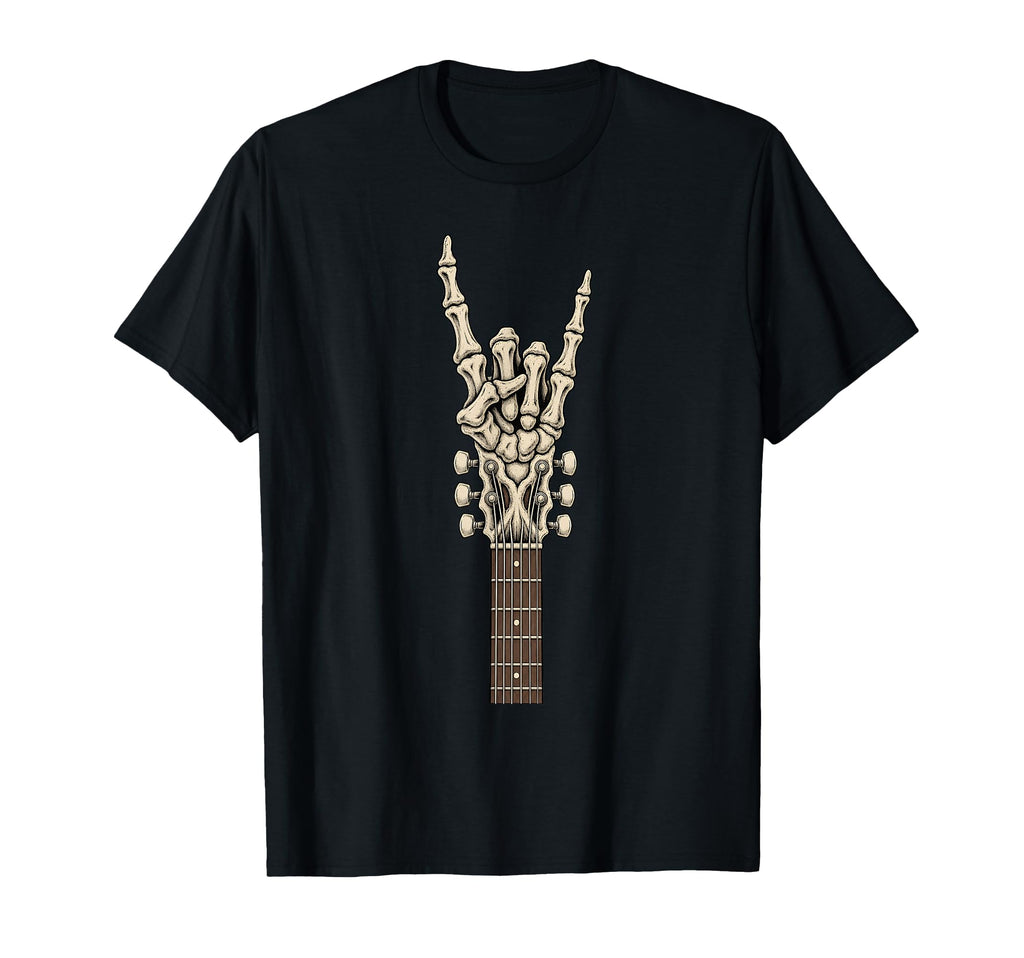Skeleton Hand Guitar Rock Music Rocker Musician Band Boy (1)
