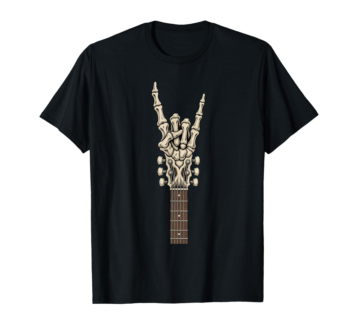 Skeleton Hand Guitar Rock Music Rocker Musician Band Boy (1)