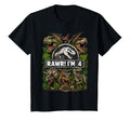 Rawr I'M Years Old T-Rex Dinosaur 4th Birthday Unisex T-shirt, Sweatshirt, Hoodie (1)