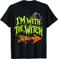 I'M Witch Halloween Costume Matching Couples Unisex T-shirt, Sweatshirt, Hoodie (1)
