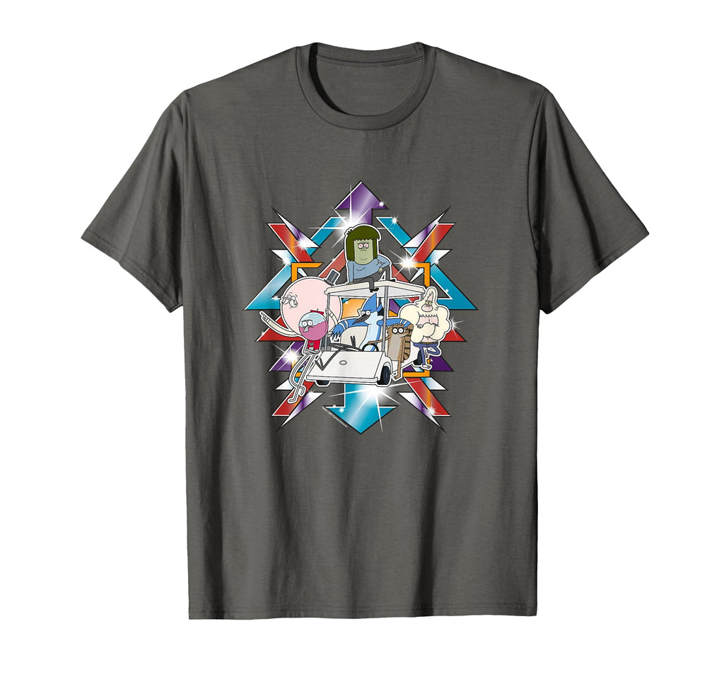 Regular Show Metallic Group Art Unisex T-shirt, Sweatshirt, Hoodie (1)