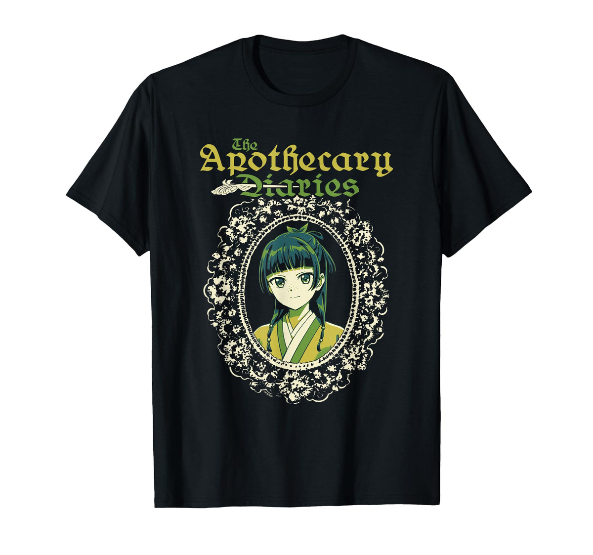Apothecary Diaries Maomao Portrait Lace Frame Anime Unisex T-shirt, Sweatshirt, Hoodie (1)