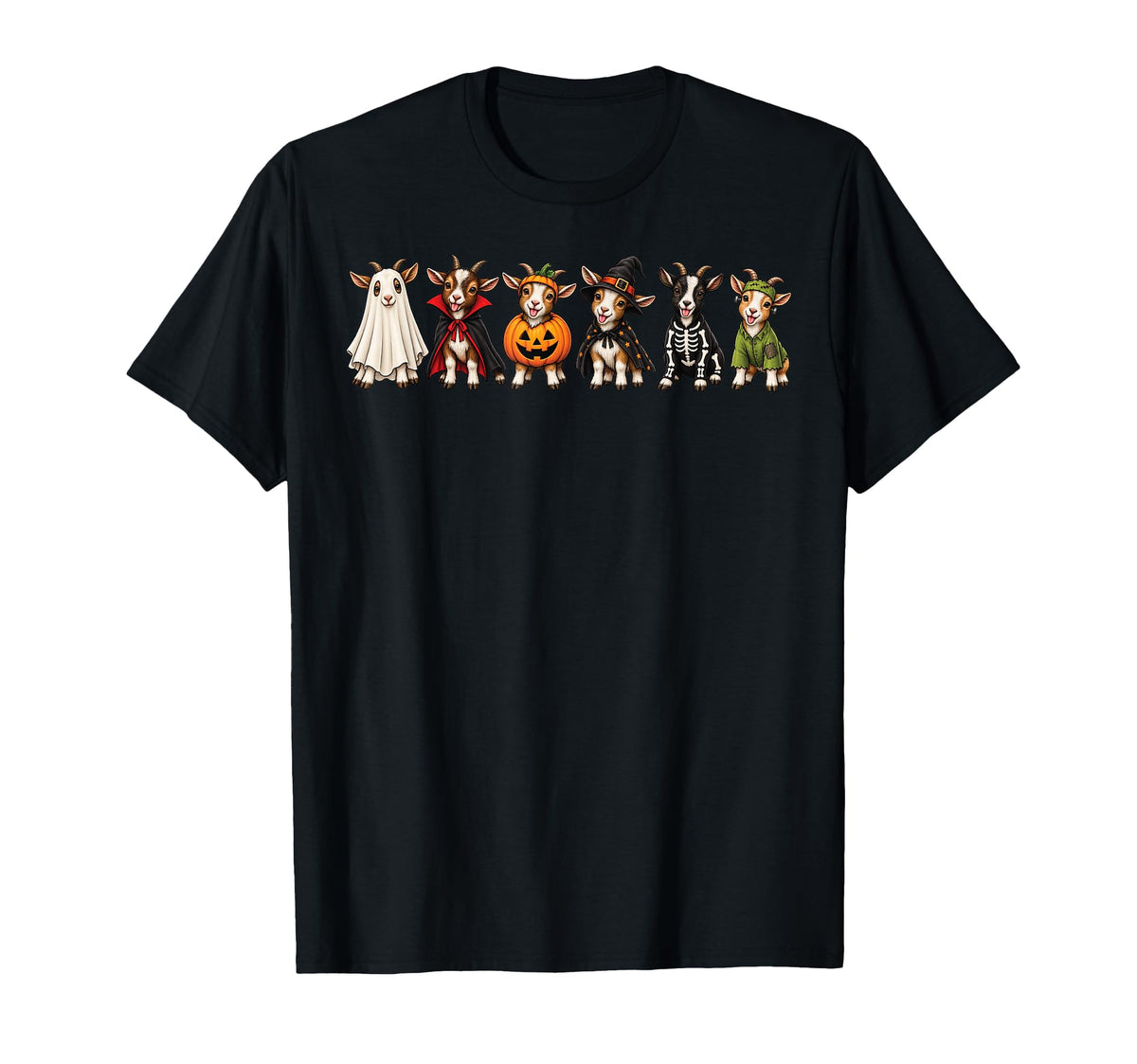 Goat Halloween Costume Unisex T-shirt, Sweatshirt, Hoodie (1)