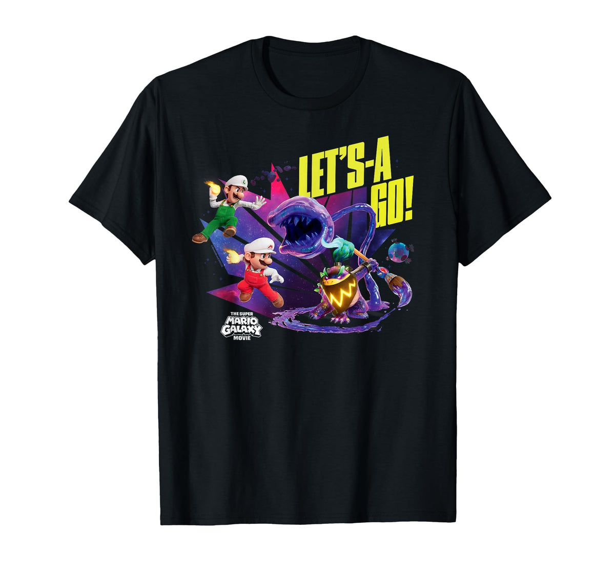 Super Mario Galaxy Movie Bowser Jr Battle Unisex T-shirt, Sweatshirt, Hoodie (1)
