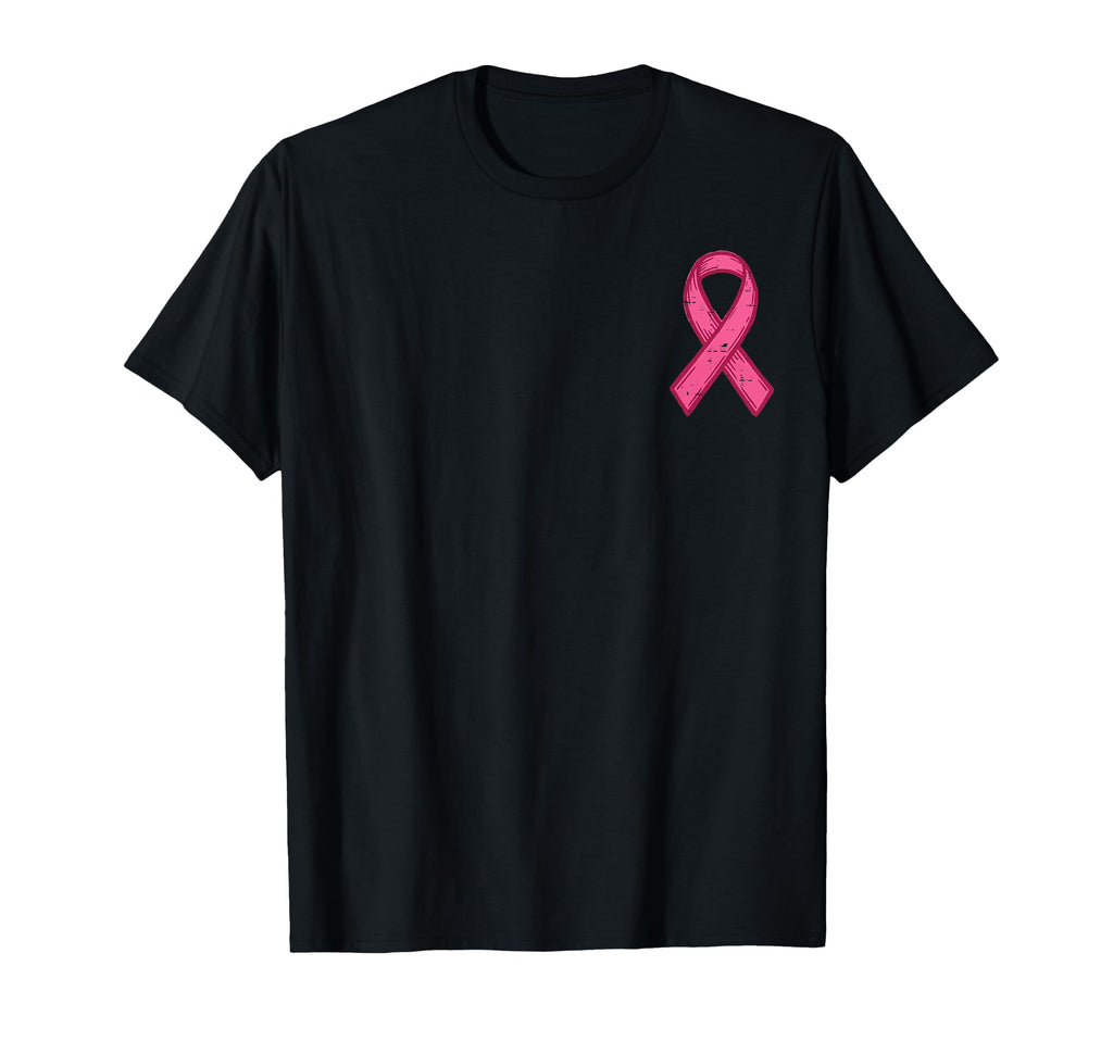 Breast Cancer Pink Ribbon Pocket Awareness Unisex T-shirt, Sweatshirt, Hoodie (1)