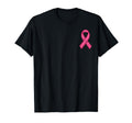 Breast Cancer Pink Ribbon Pocket Awareness Unisex T-shirt, Sweatshirt, Hoodie (1)