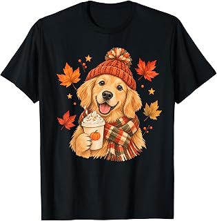 Golden Retriever Pumpkin Dog Lovers Mom Unisex T-shirt, Sweatshirt, Hoodie (1)