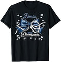 Denim Diamonds Bow Western Cowgirl Ladies Unisex T-shirt, Sweatshirt, Hoodie (1)