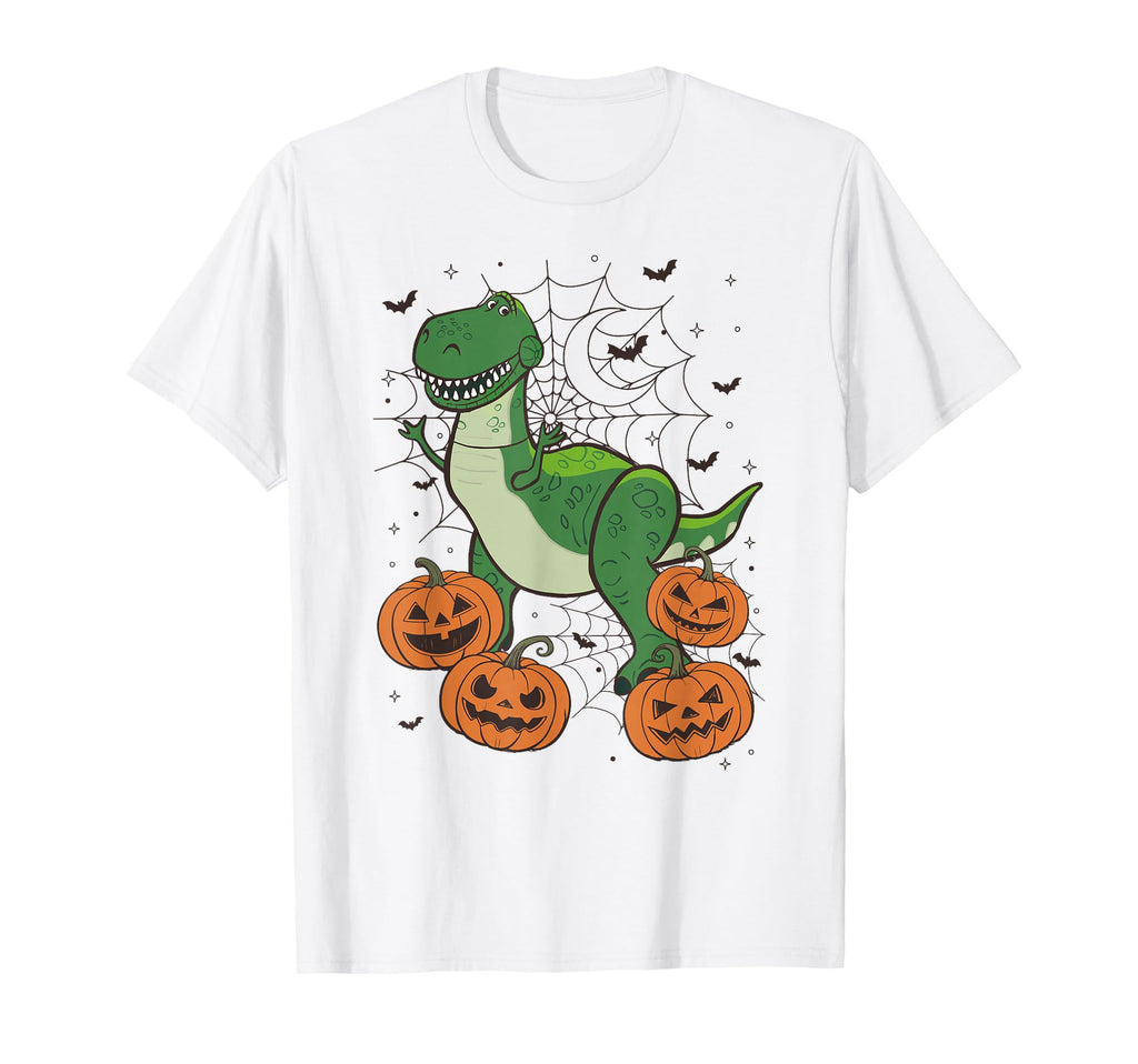 Pixar Toy Story Halloween Rex Web Jack-O-Lanterns Unisex T-shirt, Sweatshirt, Hoodie (1)