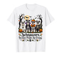 Schnauzers Because People Creepy Halloween Dog Costume Unisex T-shirt, Sweatshirt, Hoodie (1)