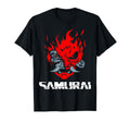 Samurai Japanese Demon Mask Edge Cyber Runners Punk Unisex T-shirt, Sweatshirt, Hoodie (1)