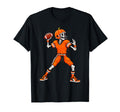 Halloween Playing Football Skeleton Spooky Unisex T-shirt, Sweatshirt, Hoodie (1)