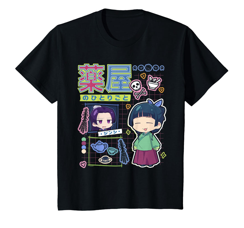 Apothecary Diaries Chibi Diary Maomao Jinshi Anime Unisex T-shirt, Sweatshirt, Hoodie (1)