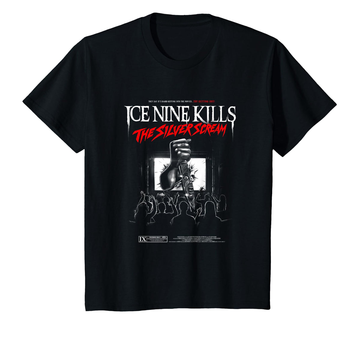 Ice Nine Kills Silver Scream Cover Unisex T-shirt, Sweatshirt, Hoodie (1)