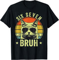 67 Bruh Cat Meme Six Seven Unisex T-shirt, Sweatshirt, Hoodie (1)