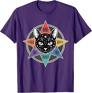 Wind Shadow River Star Thunder Sky Cat Feline Warriors Unisex T-shirt, Sweatshirt, Hoodie (1)