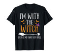 I'M Witch Halloween Couples Costume Unisex T-shirt, Sweatshirt, Hoodie (1)