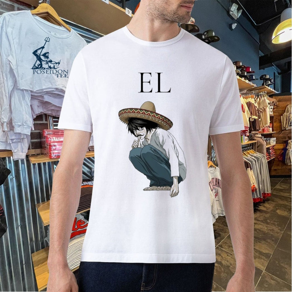 El L Lawliet Mexican Sombrero T-shirt