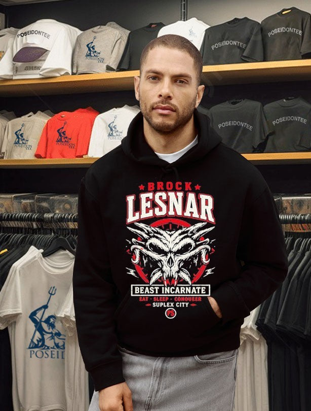 F5 Beast Incarnate Eat Sleep Conquer Suplex City Brock Lesnar T-shirt