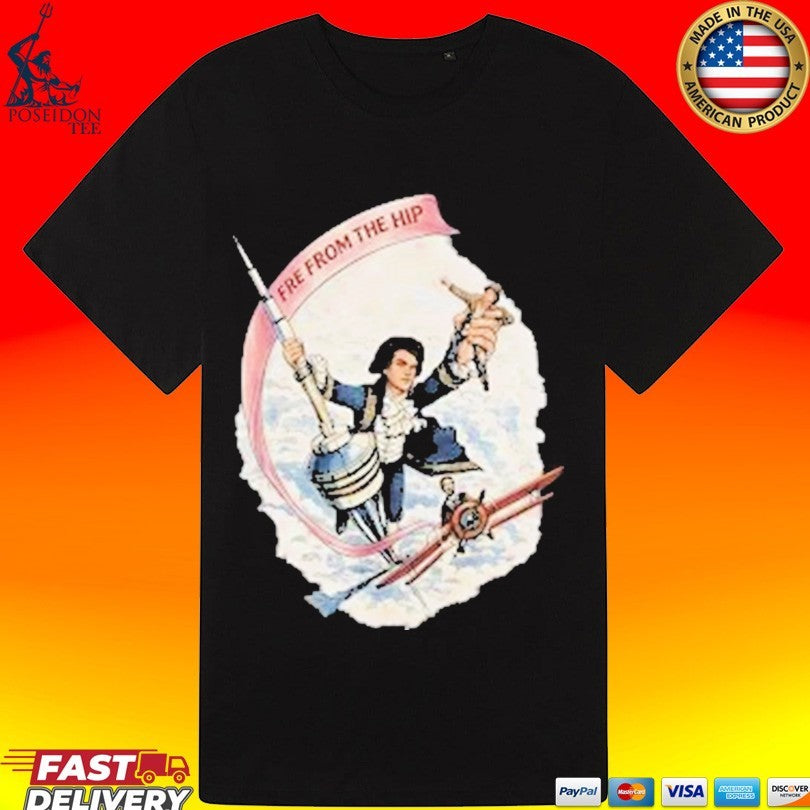 Fire From The Hip Surrealist Surreal Art T-shirt