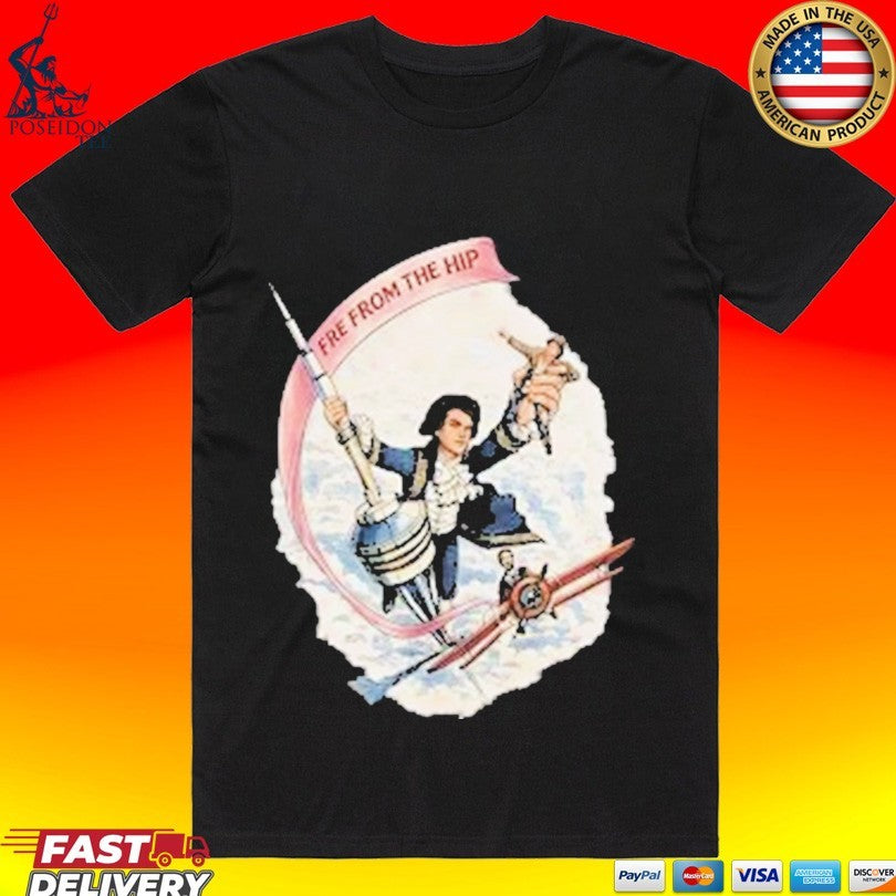 Fire From The Hip Surrealist Surreal Art T-shirt