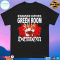 Firehouse 666 Threat Level Green Room Demon Shirt