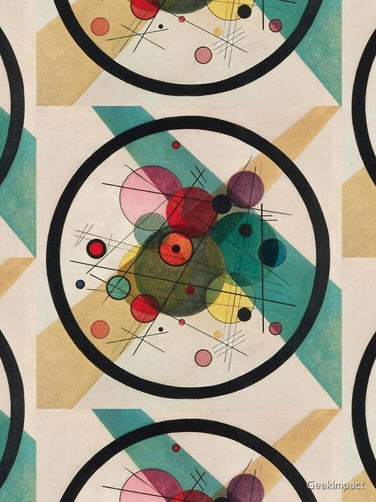 Kandinsky Abstract Painting by Vintage Designs +